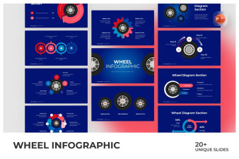 Wheel Infographic PowerPoint Template
